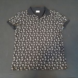 Saint Laurent robot print polo T-shirt